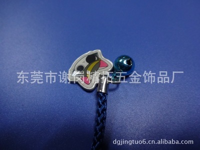 【廠家供應(yīng)手機(jī)鏈掛件 金屬爪扣鑲鉆手機(jī)繩吊飾 東莞精廠專業(yè)制作】?jī)r(jià)格,廠家,圖片,手機(jī)飾品、掛件,東莞市謝崗精拓五金飾品廠-